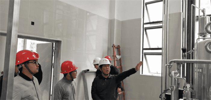 銅仁城投集團公司領(lǐng)導到石阡泉都礦泉水項目現場(chǎng)調研指導工作