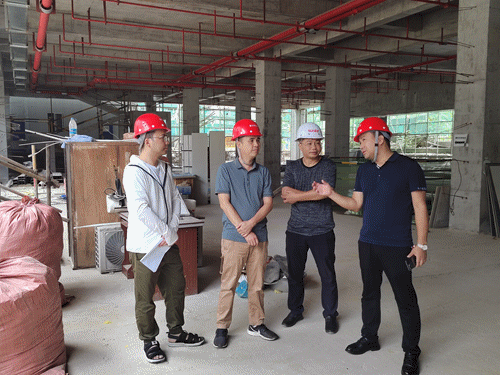 銅仁城交集團九龍地礦公司開(kāi)展在建項目檢查